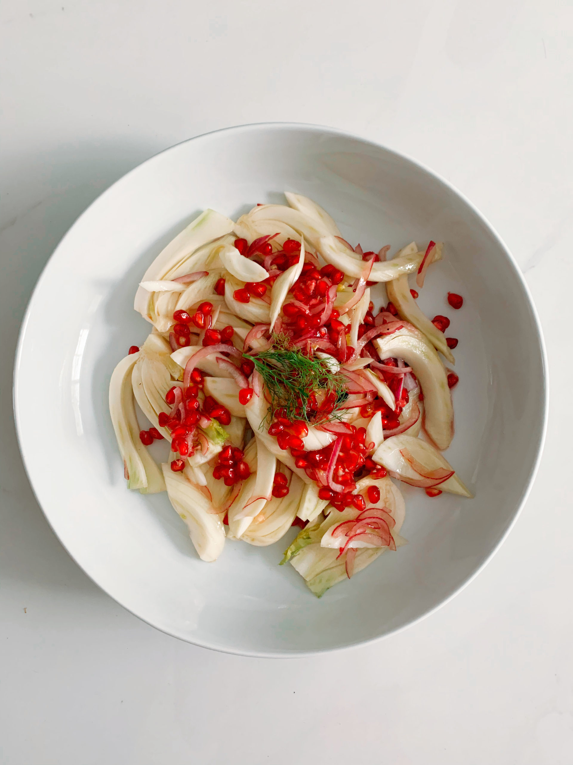 Fennel And Pomegranate Salad